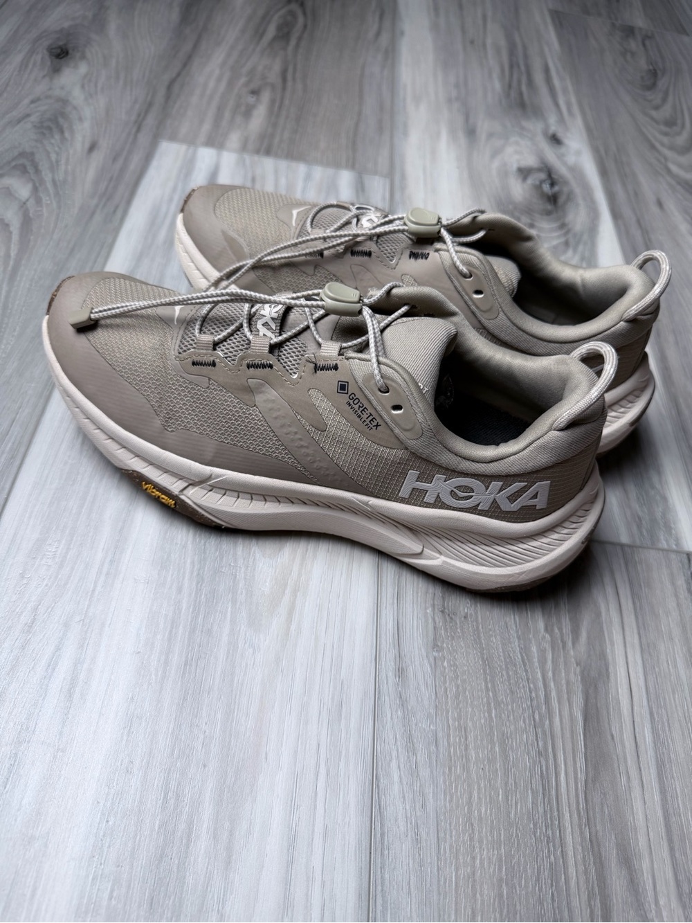 HOKA Transport GTX Gore-Tex Dune Eggnog Women’s 8.5